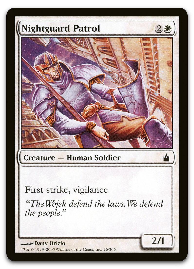 Nightguard Patrol (Ravnica: City of Guilds)