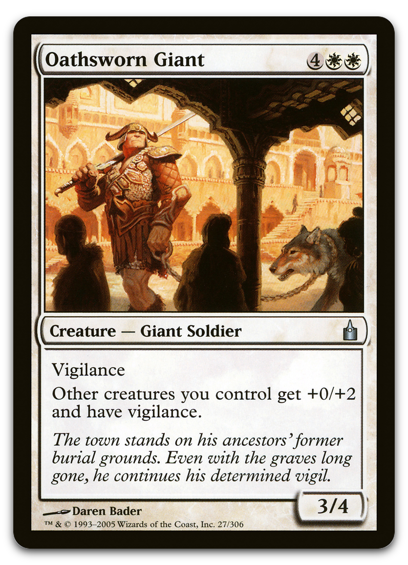 Oathsworn Giant (Ravnica: City of Guilds)