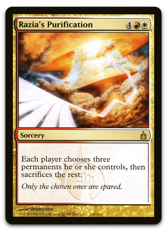Razia's Purification (Ravnica: City of Guilds)