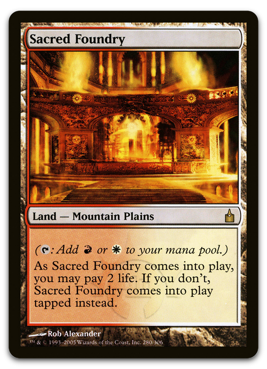 Sacred Foundry (Ravnica: City of Guilds)