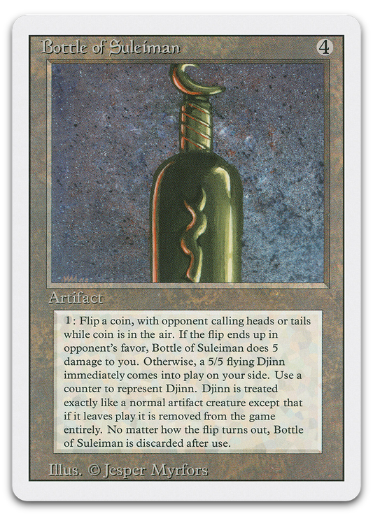 Bottle of Suleiman (Revised Edition)