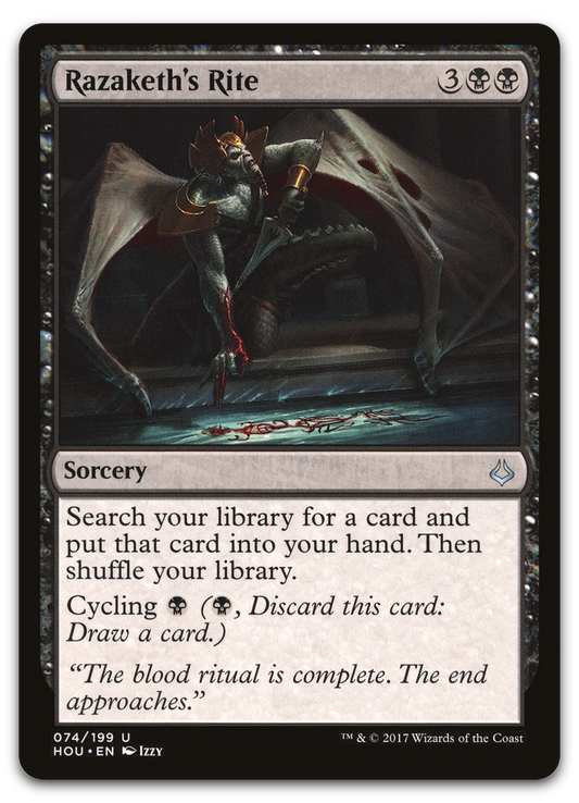 Razaketh's Rite (Hour of Devastation)