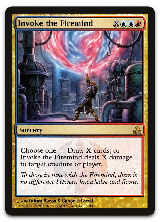Invoke the Firemind (Guildpact)