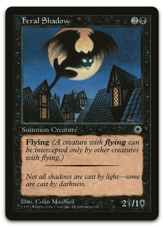 Feral Shadow (Reminder Text) (Portal)