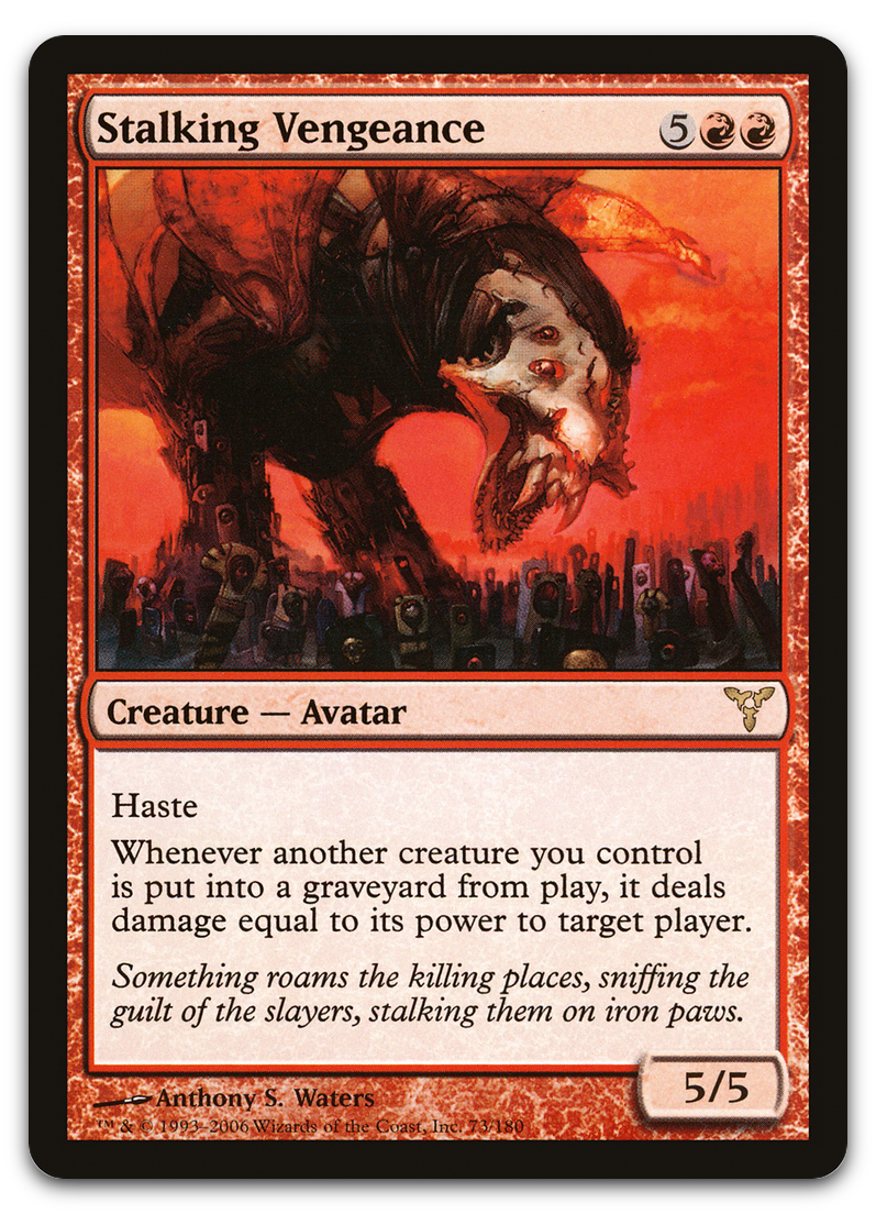 Stalking Vengeance (Dissension)