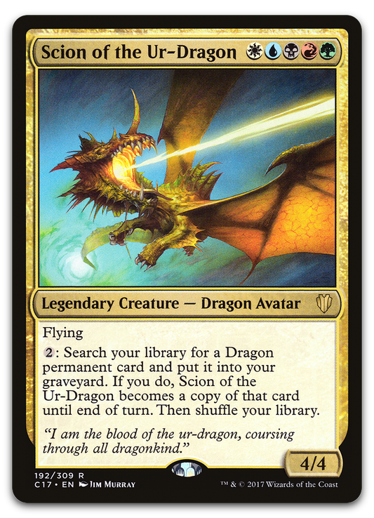Scion of the Ur-Dragon (Commander 2017)