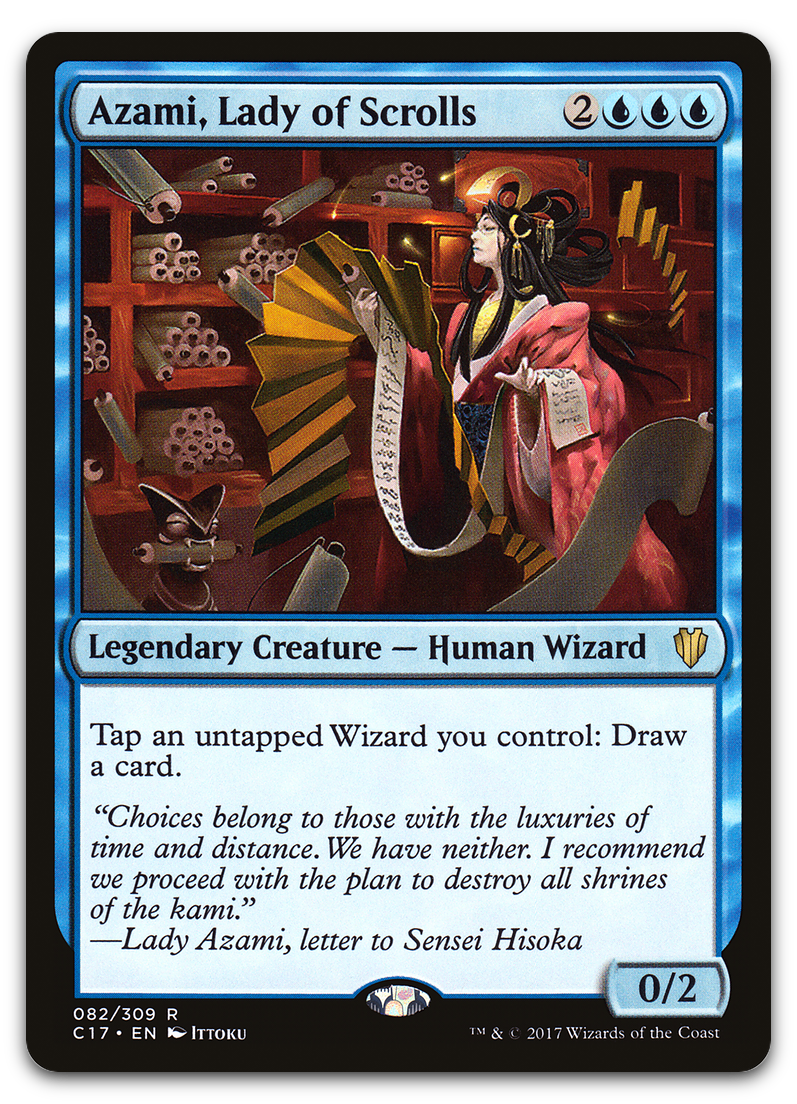 Azami, Lady of Scrolls (Commander 2017)
