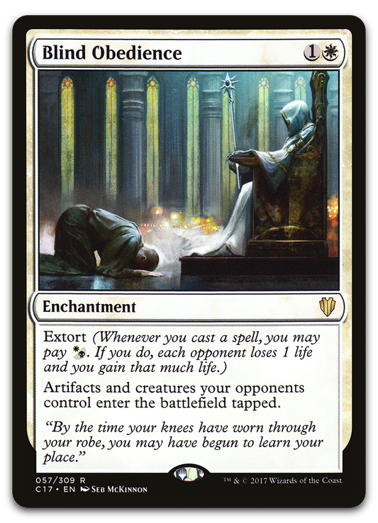 Blind Obedience (Commander 2017)