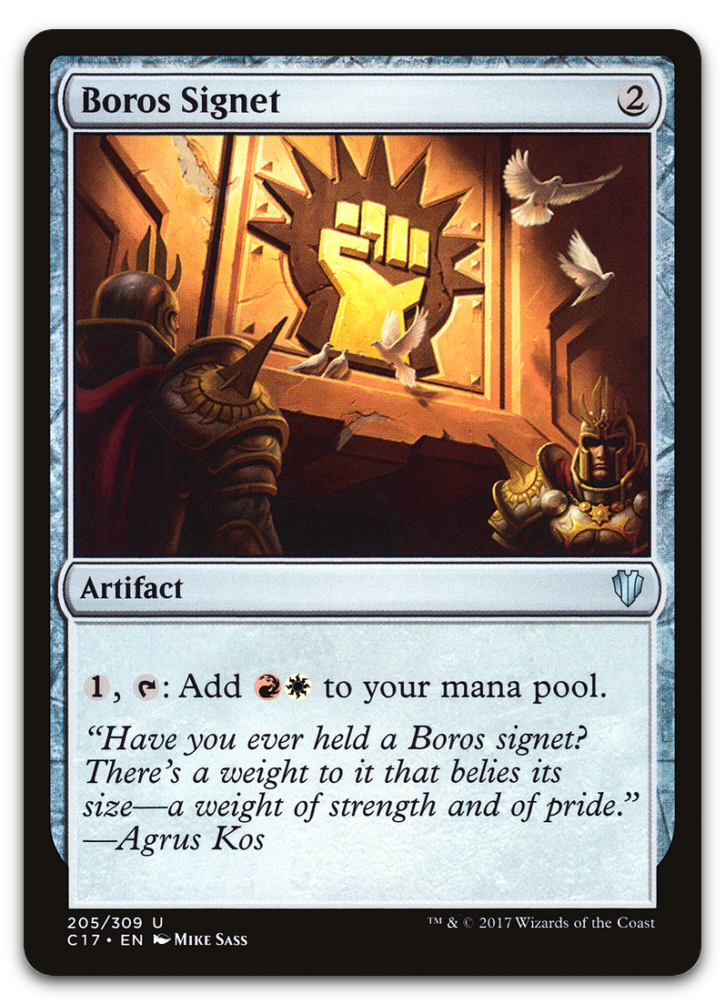 Boros Signet (Commander 2017)