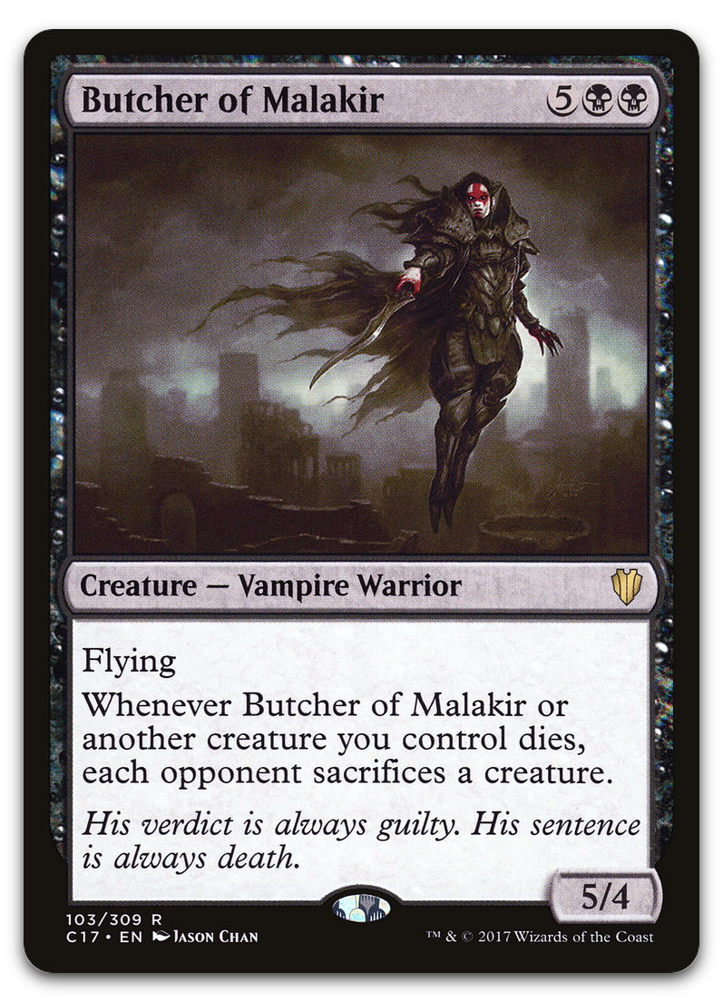 Butcher of Malakir (Commander 2017)