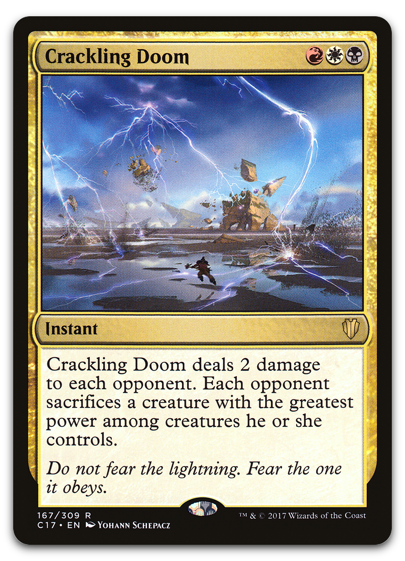 Crackling Doom (Commander 2017)