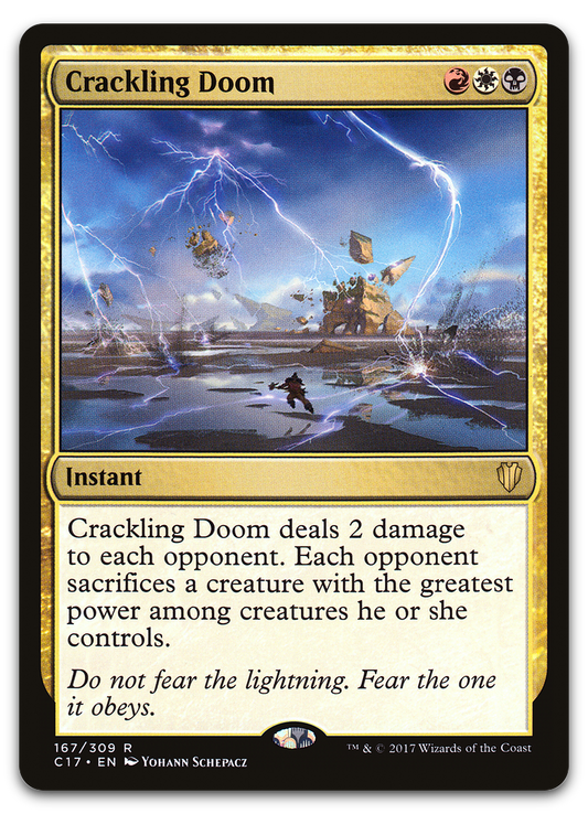 Crackling Doom (Commander 2017)