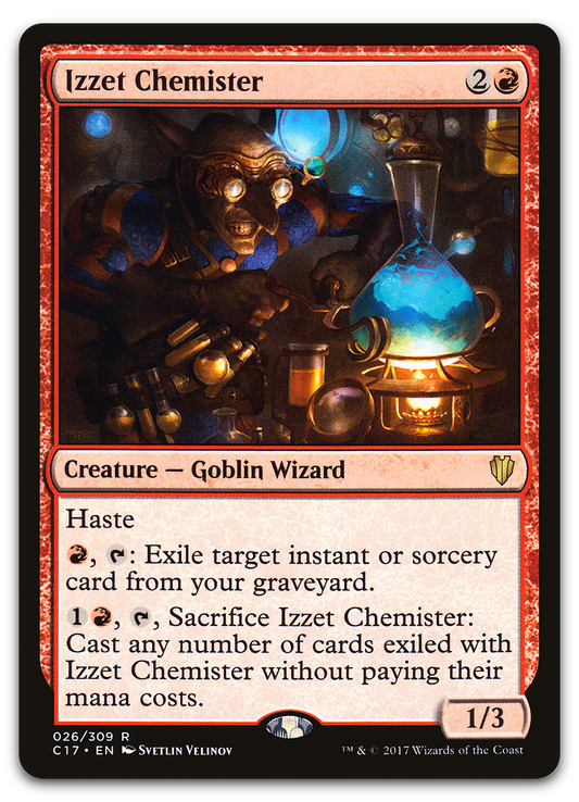 Izzet Chemister (Commander 2017)