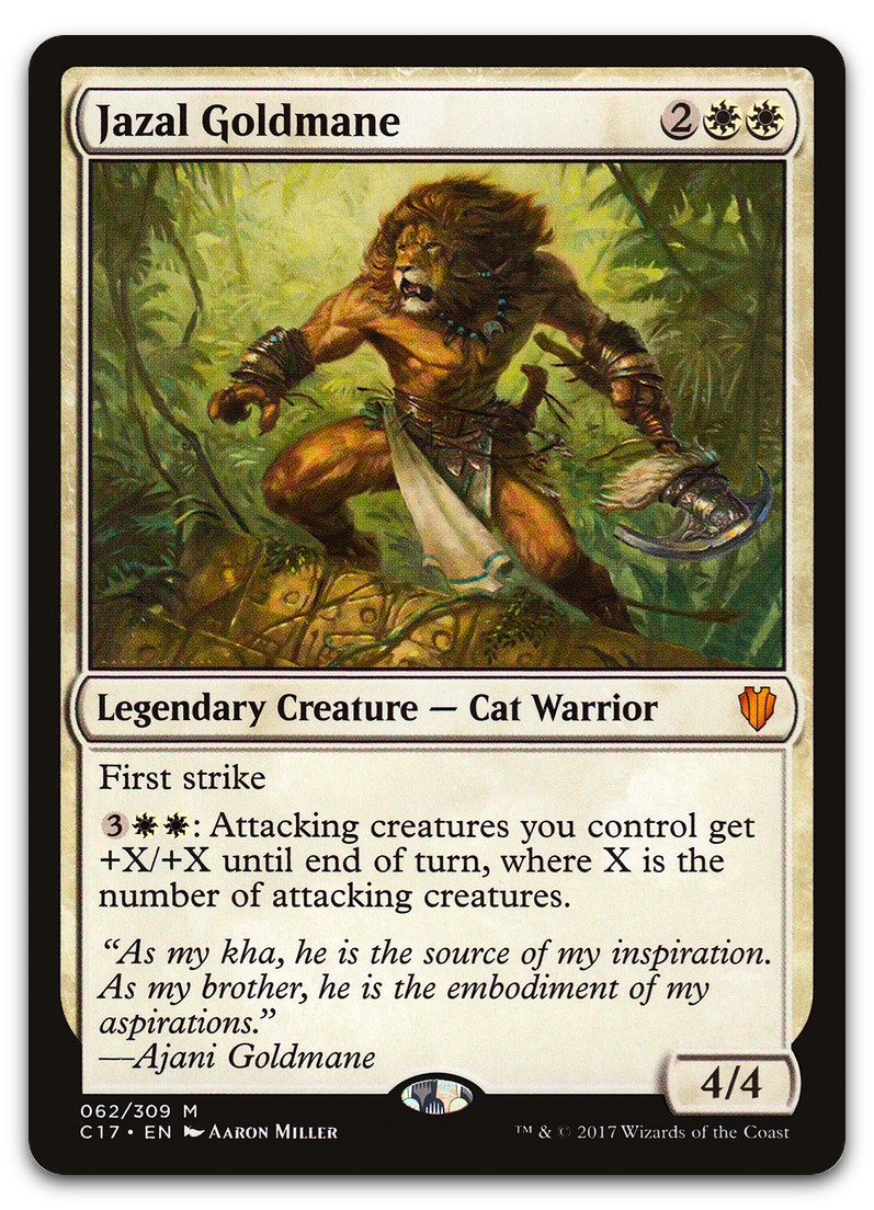 Jazal Goldmane (Commander 2017)