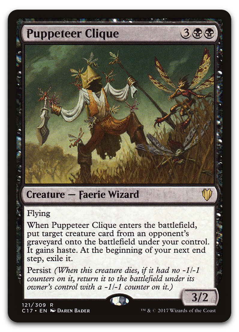 Puppeteer Clique (Commander 2017)