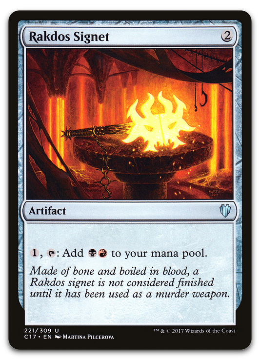 Rakdos Signet (Commander 2017)