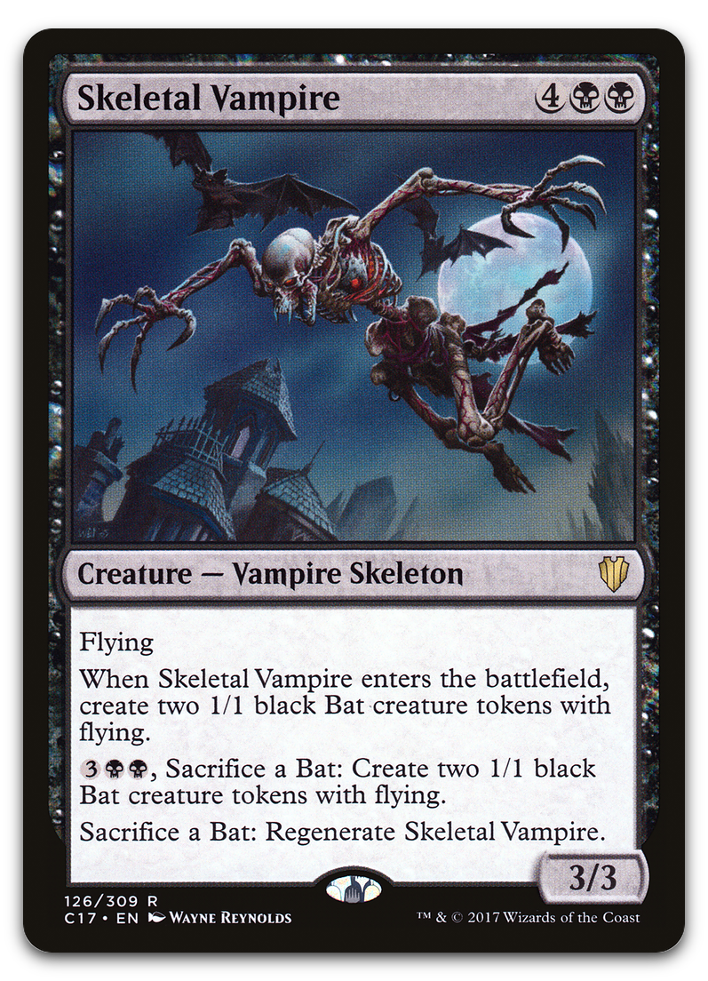 Skeletal Vampire (Commander 2017)