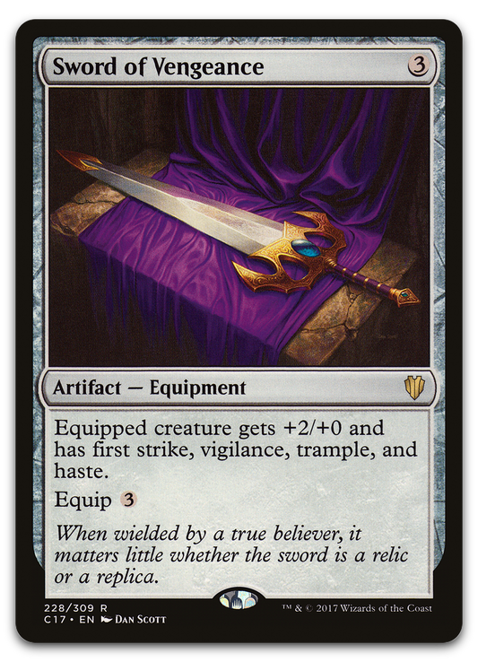 Sword of Vengeance (Commander 2017)
