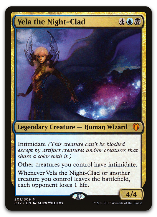 Vela the Night-Clad (Commander 2017)