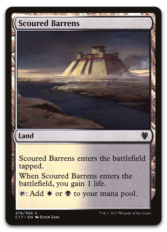 Scoured Barrens (Commander 2017)