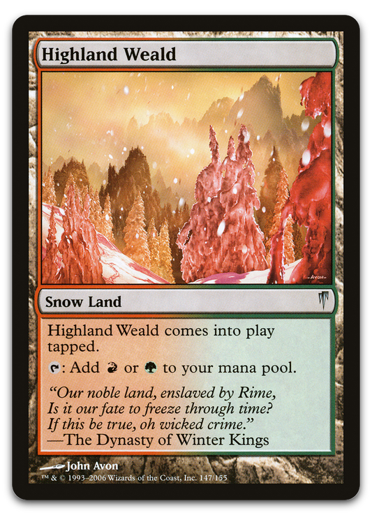 Highland Weald (Coldsnap)