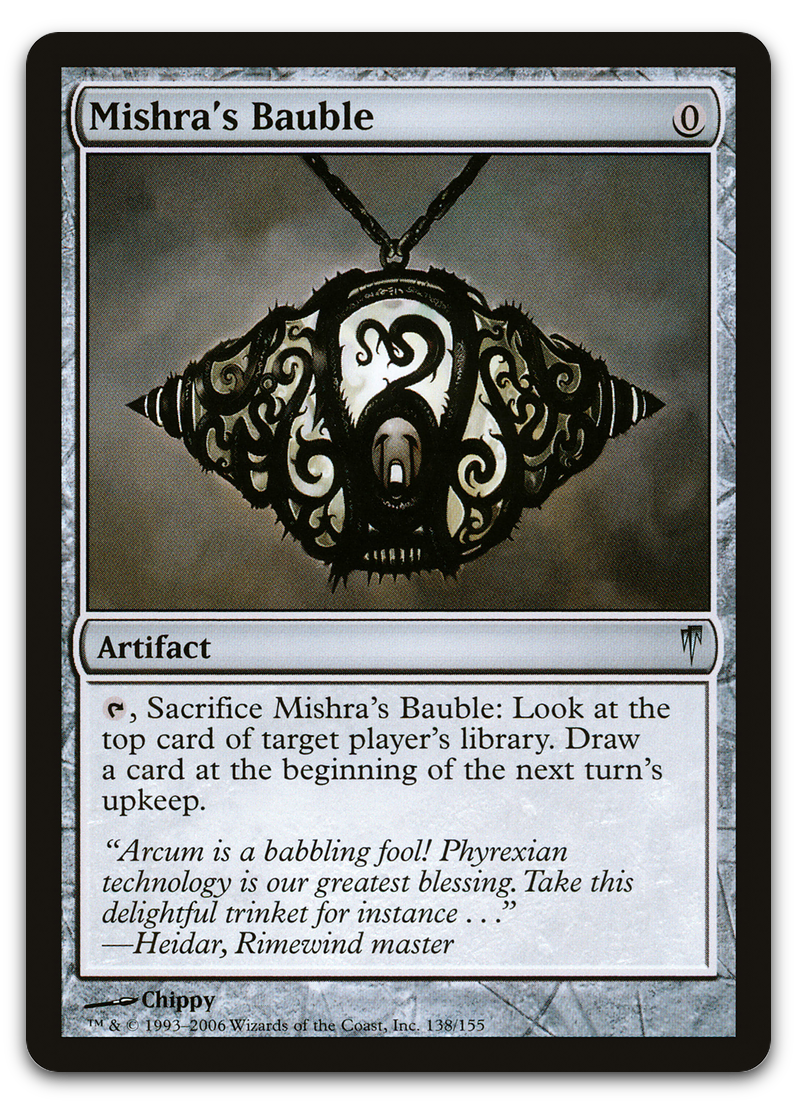 Mishra's Bauble (Coldsnap)