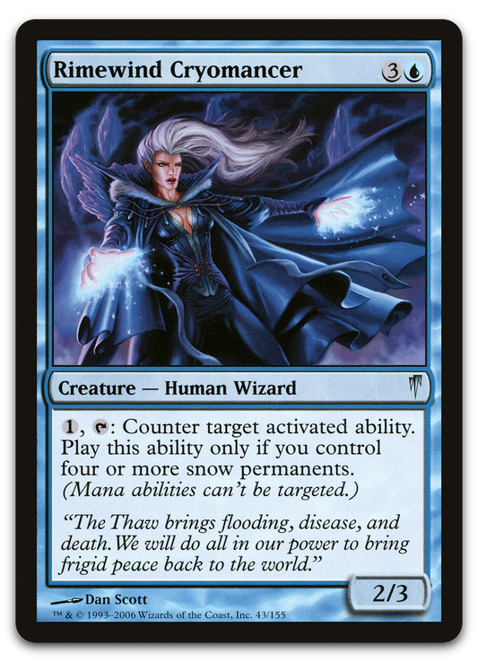 Rimewind Cryomancer (Coldsnap)