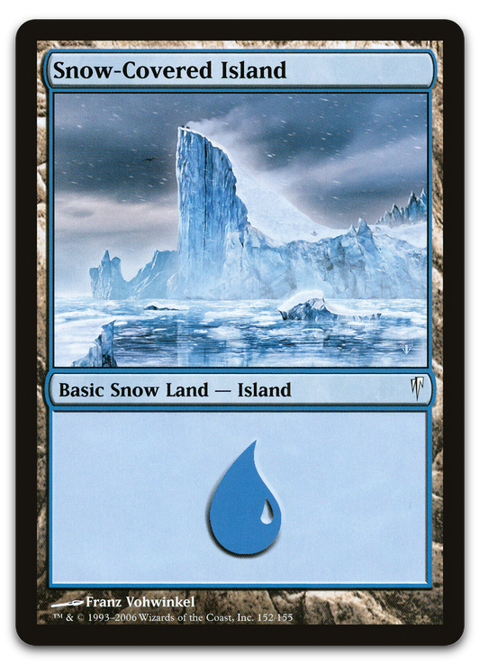 Snow-Covered Island (Coldsnap)