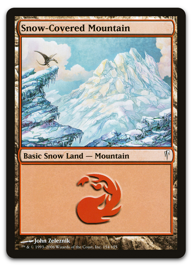 Snow-Covered Mountain (Coldsnap)