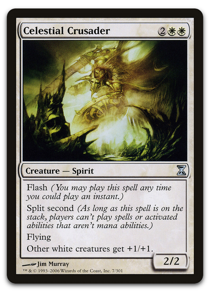 Celestial Crusader (Time Spiral)