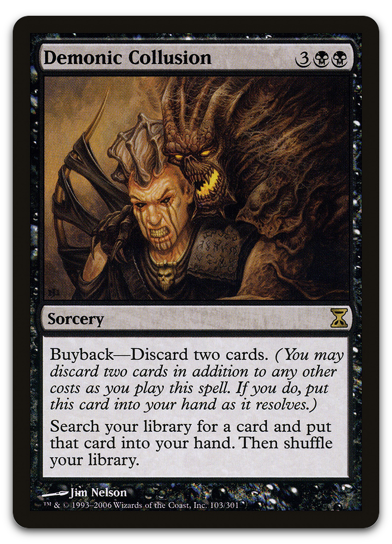 Demonic Collusion (Time Spiral)