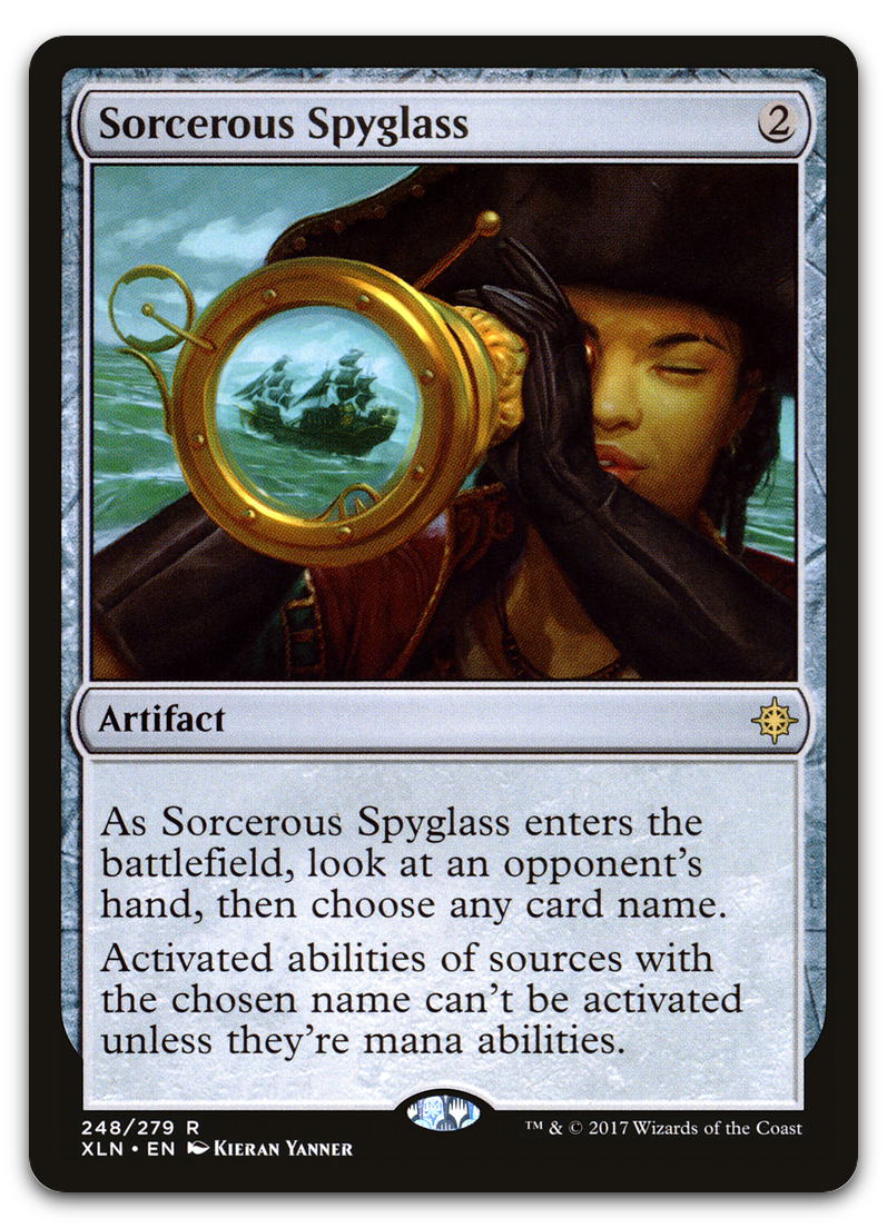 Sorcerous Spyglass (Ixalan)