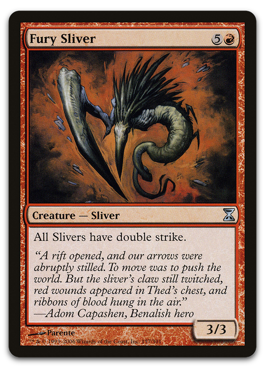 Fury Sliver (Time Spiral)