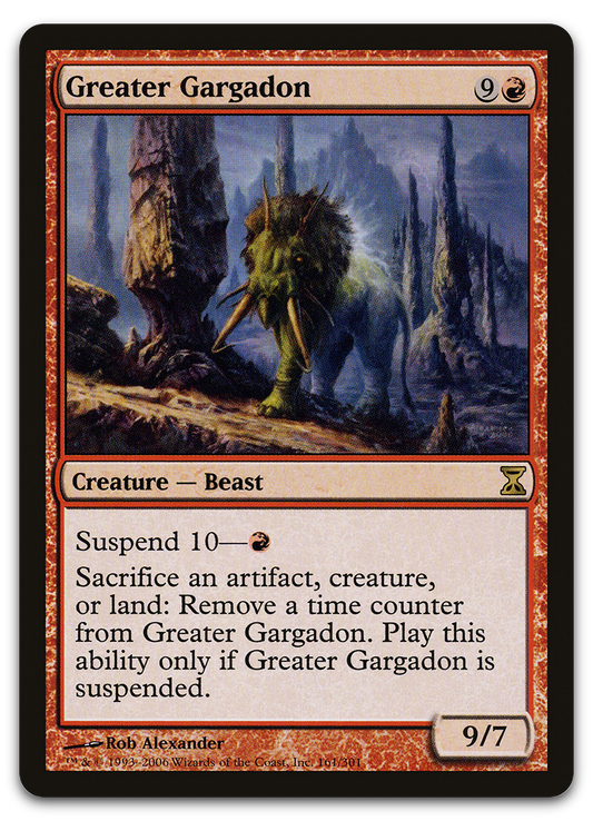 Greater Gargadon (Time Spiral)