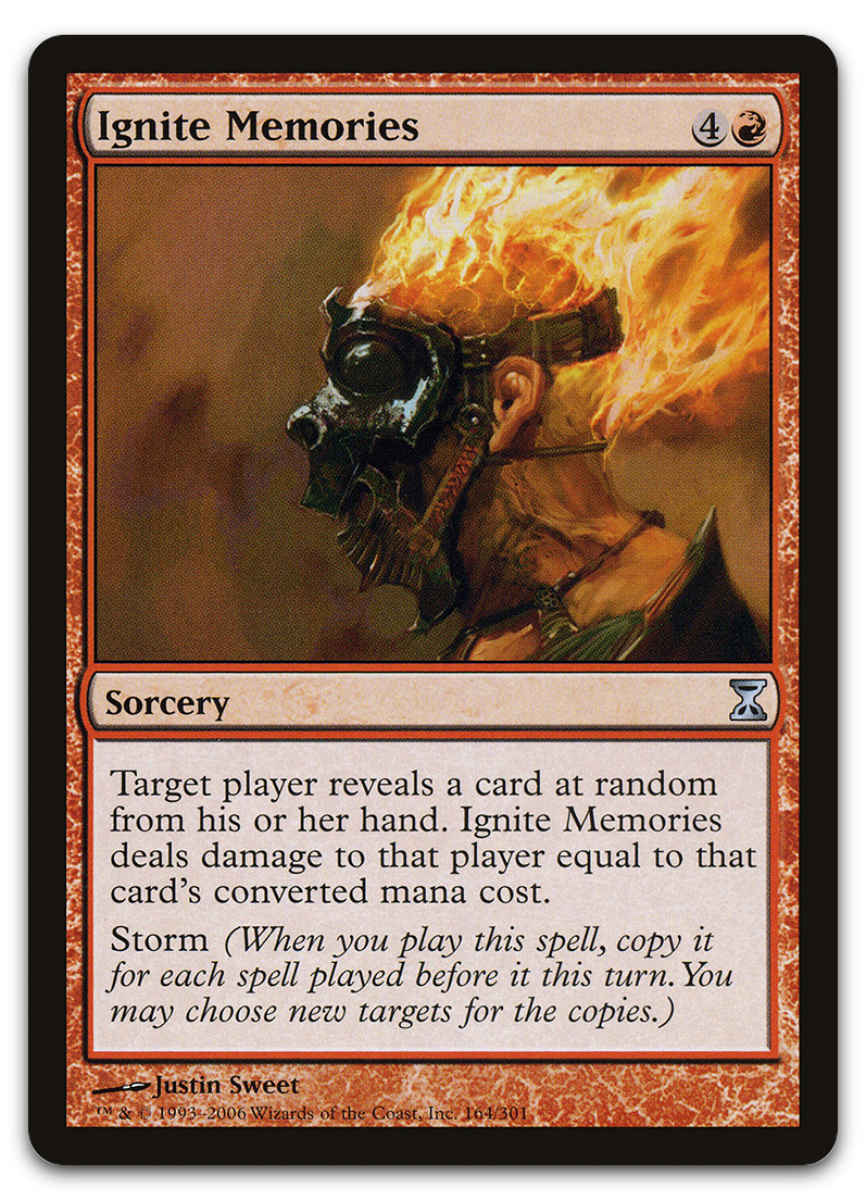 Ignite Memories (Time Spiral)