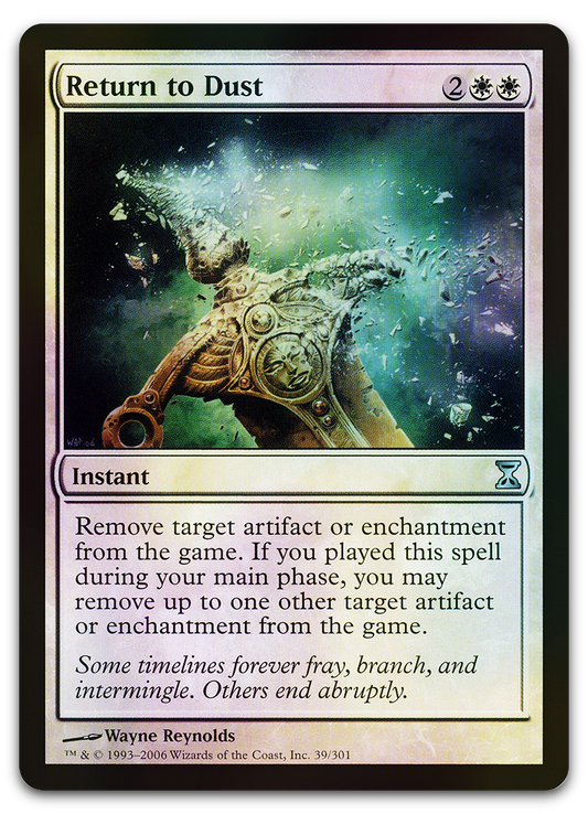 Return to Dust (Time Spiral)
