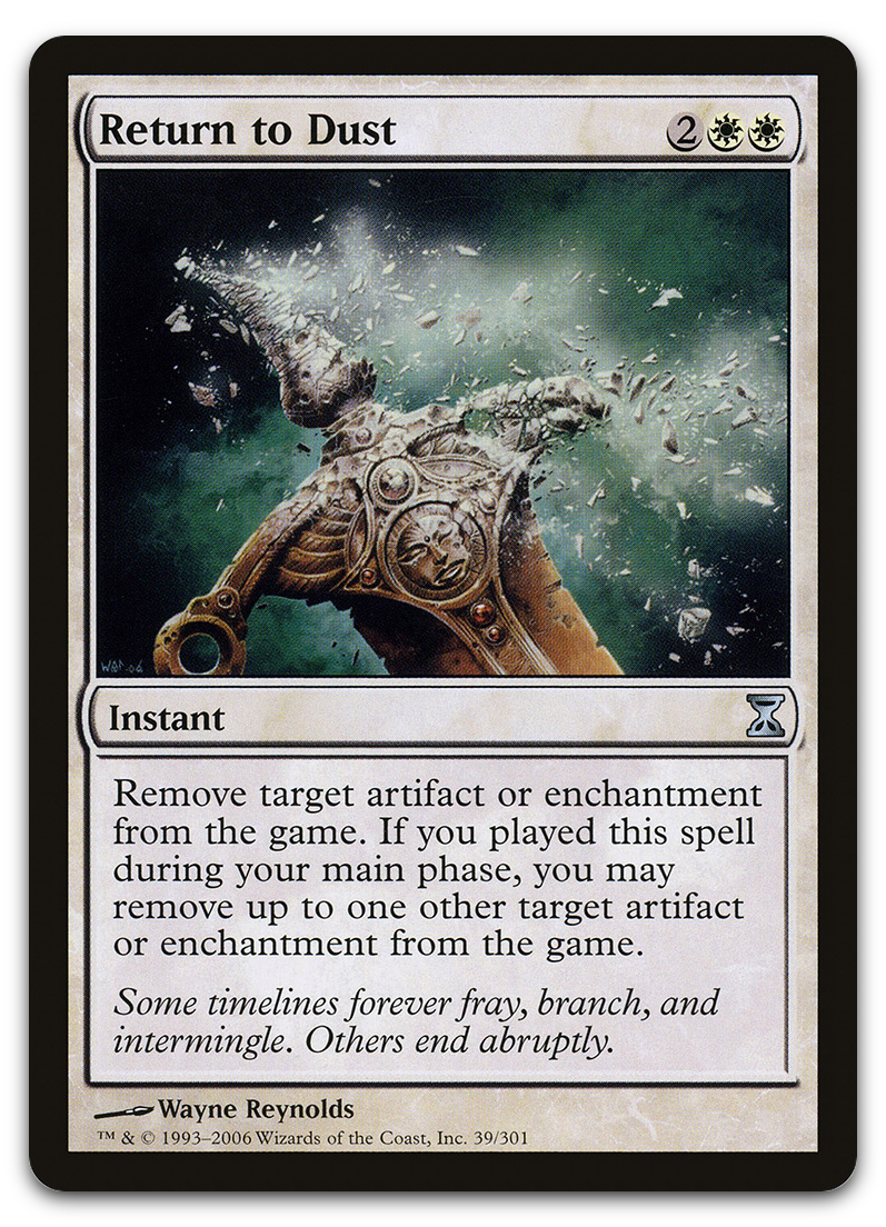 Return to Dust (Time Spiral)