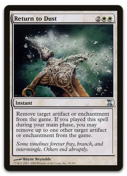 Return to Dust (Time Spiral)