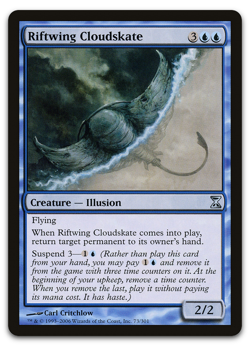 Riftwing Cloudskate (Time Spiral)