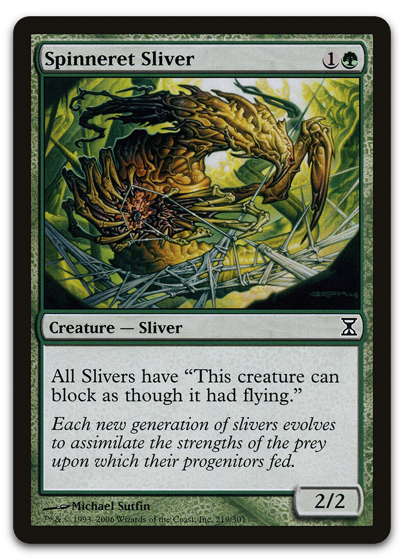 Spinneret Sliver (Time Spiral)