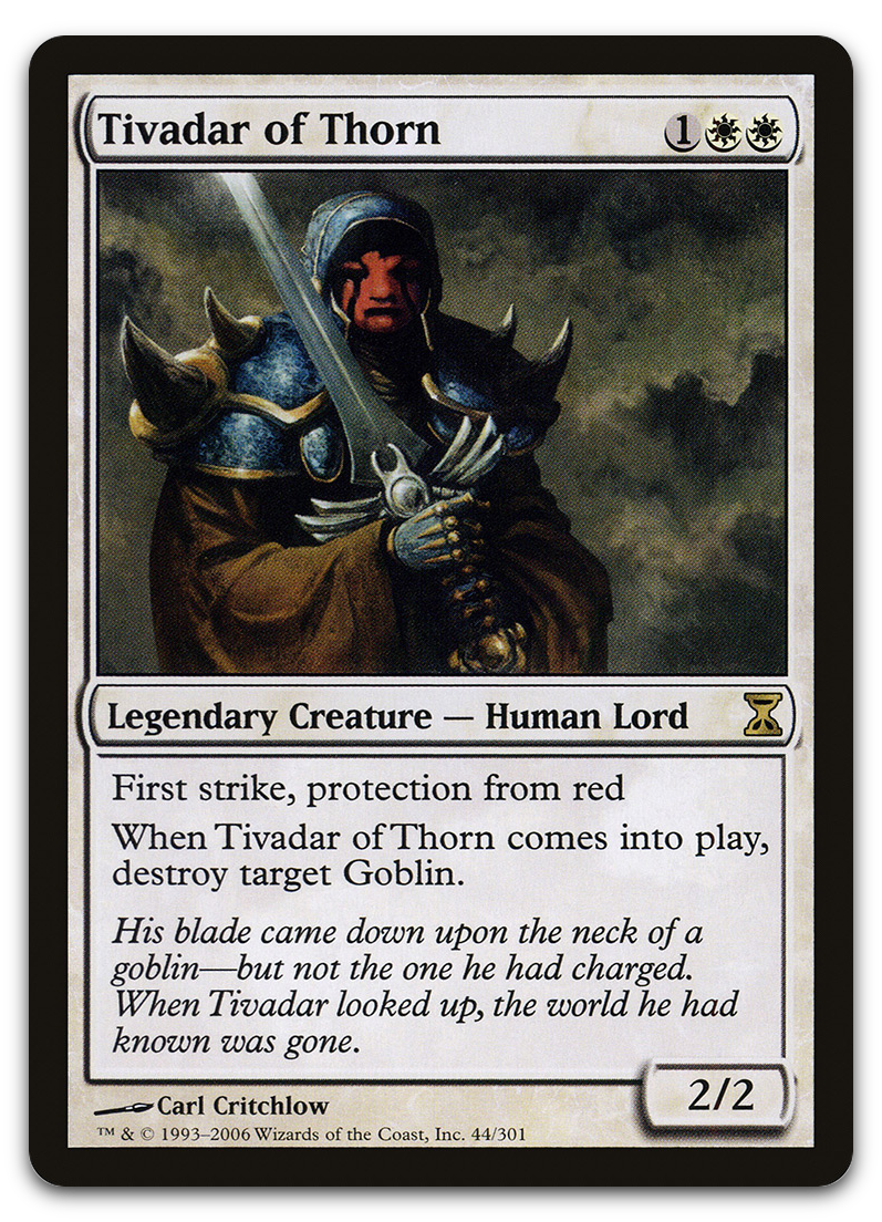 Tivadar of Thorn (Time Spiral)