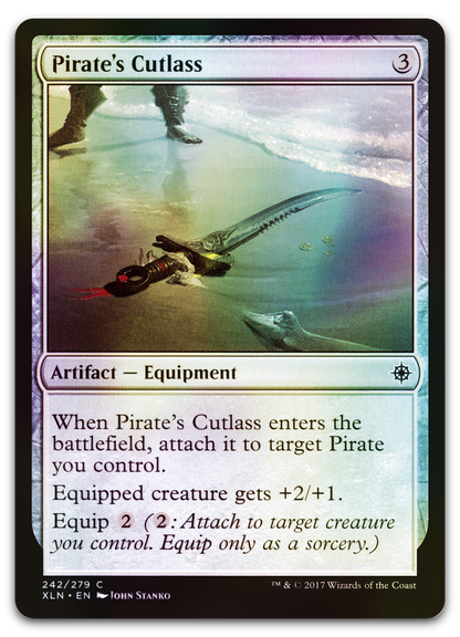 Pirate's Cutlass (Ixalan)