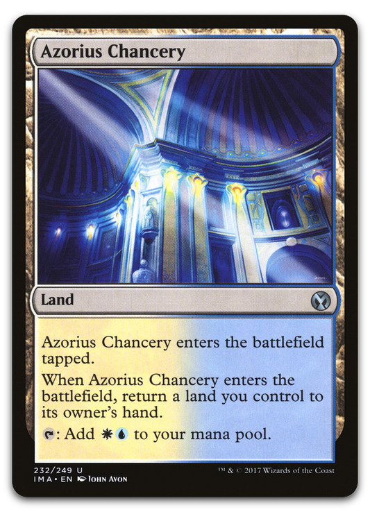 Azorius Chancery (Iconic Masters)