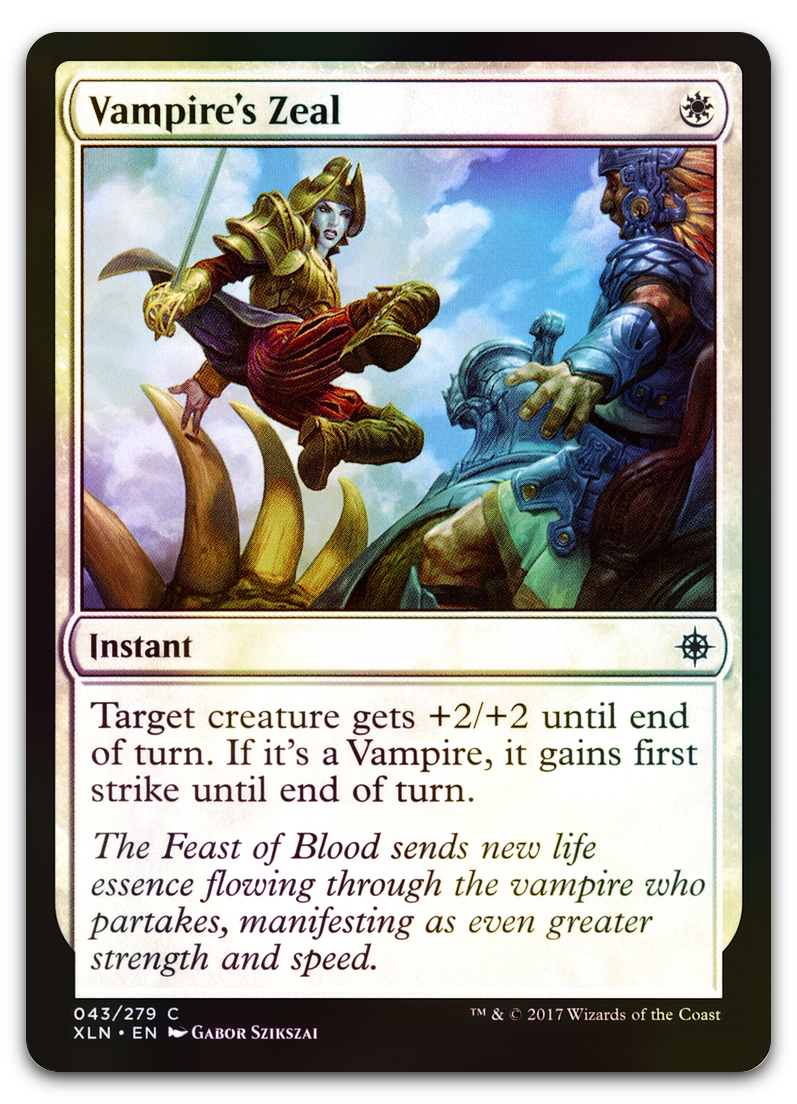 Vampire's Zeal (Ixalan)