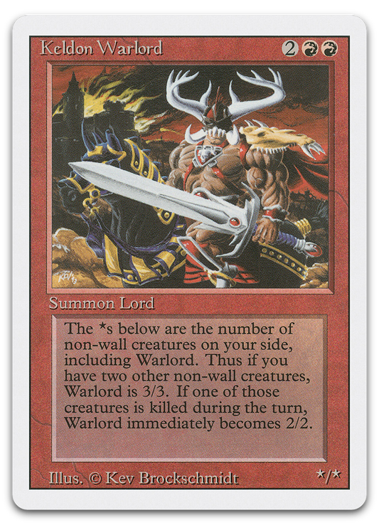 Keldon Warlord (Revised Edition)