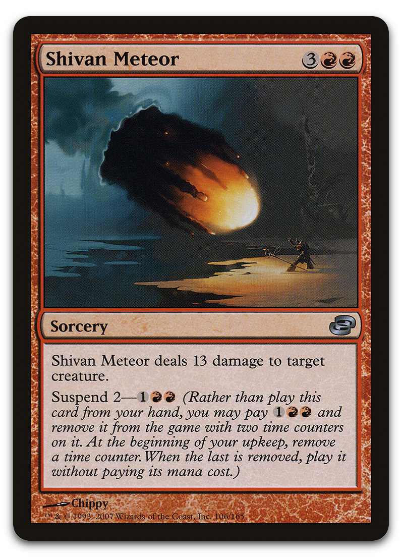 Shivan Meteor (Planar Chaos)