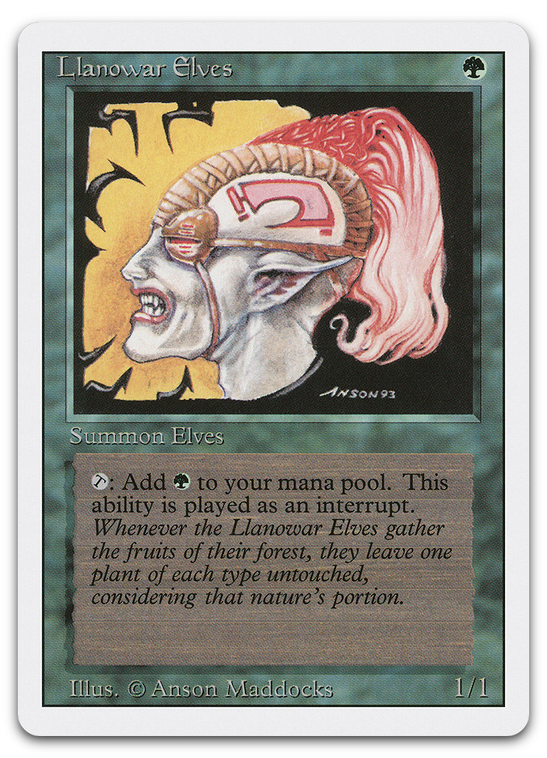 Llanowar Elves (Revised Edition)