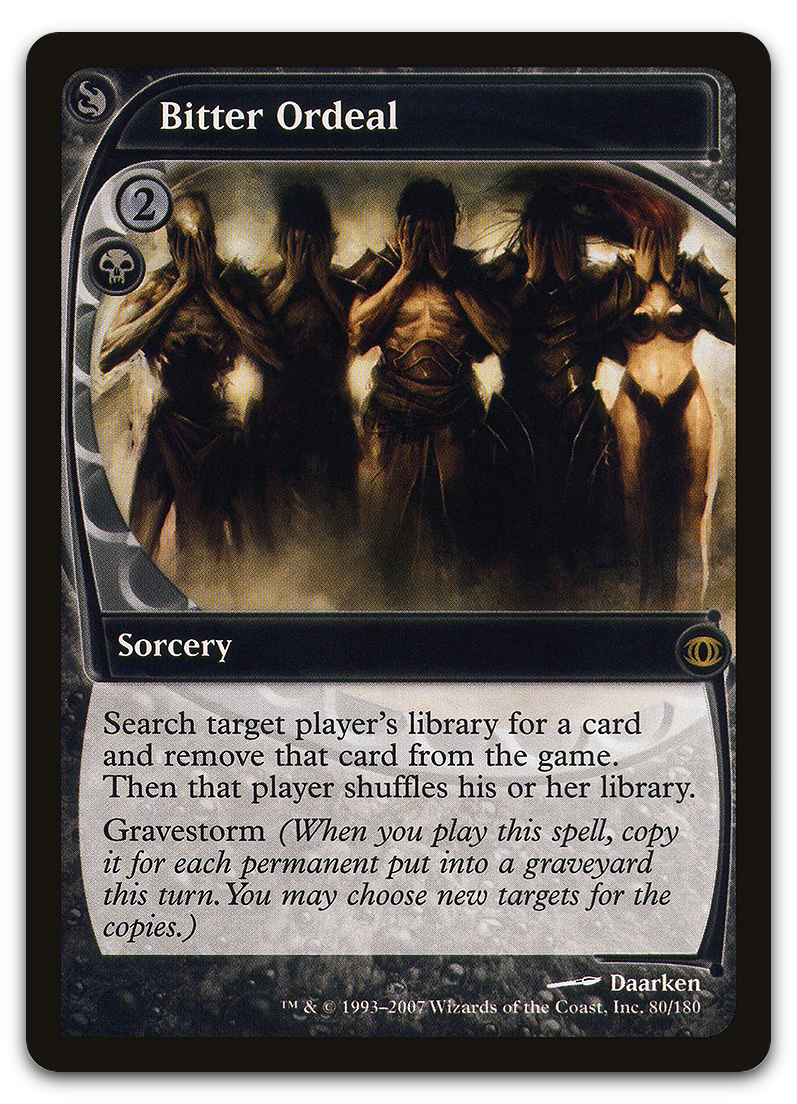 Bitter Ordeal (Future Sight)