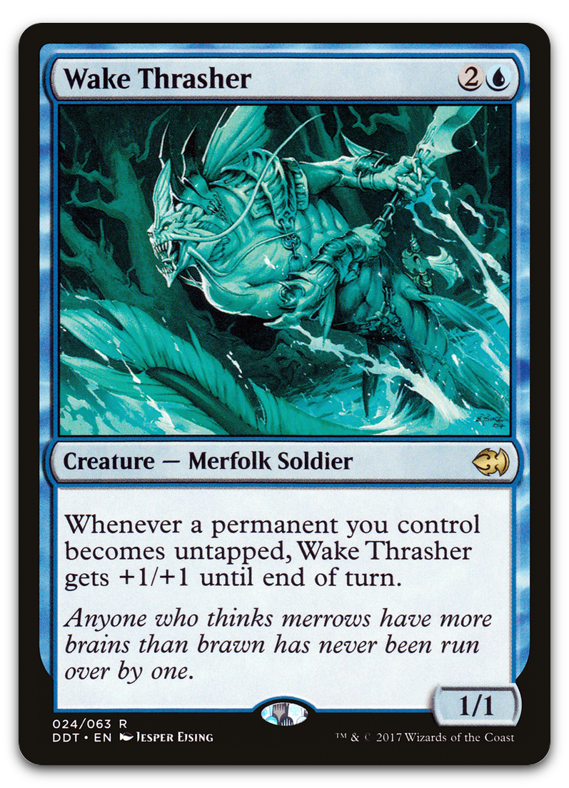 Wake Thrasher (Duel Decks: Merfolk vs. Goblins)