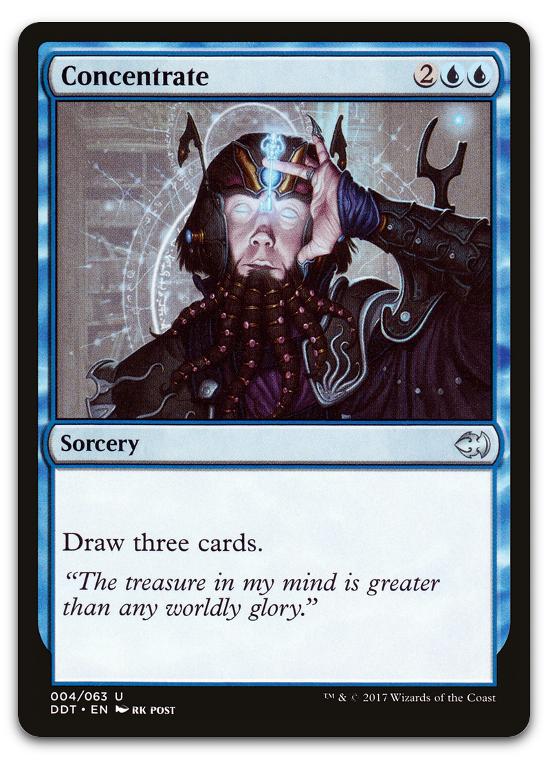 Concentrate (Duel Decks: Merfolk vs. Goblins)